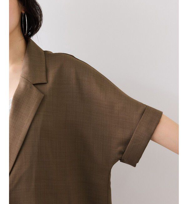 VIS「Light Airyシングルドルマンサマージャケット/UVケア・接触冷感・吸水速乾」|テーラードジャケット|