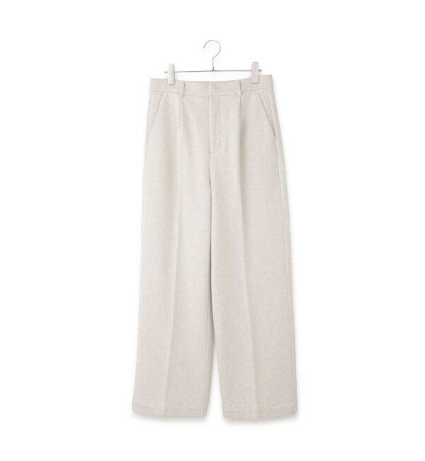 ADAM ET ROPE'「【WEB限定】スウェットワイドスラックス」|スラックス|