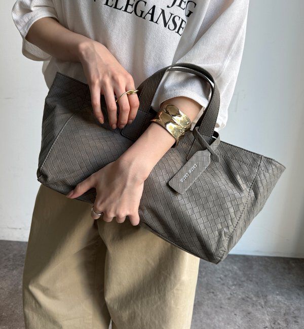  「【WEB限定】メッシュエンボスショッパー」|トートバッグ|