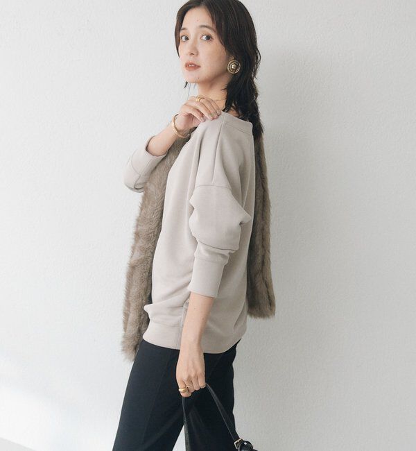  「ニュアンスショルダーカットソー」|Tシャツ・カットソー|