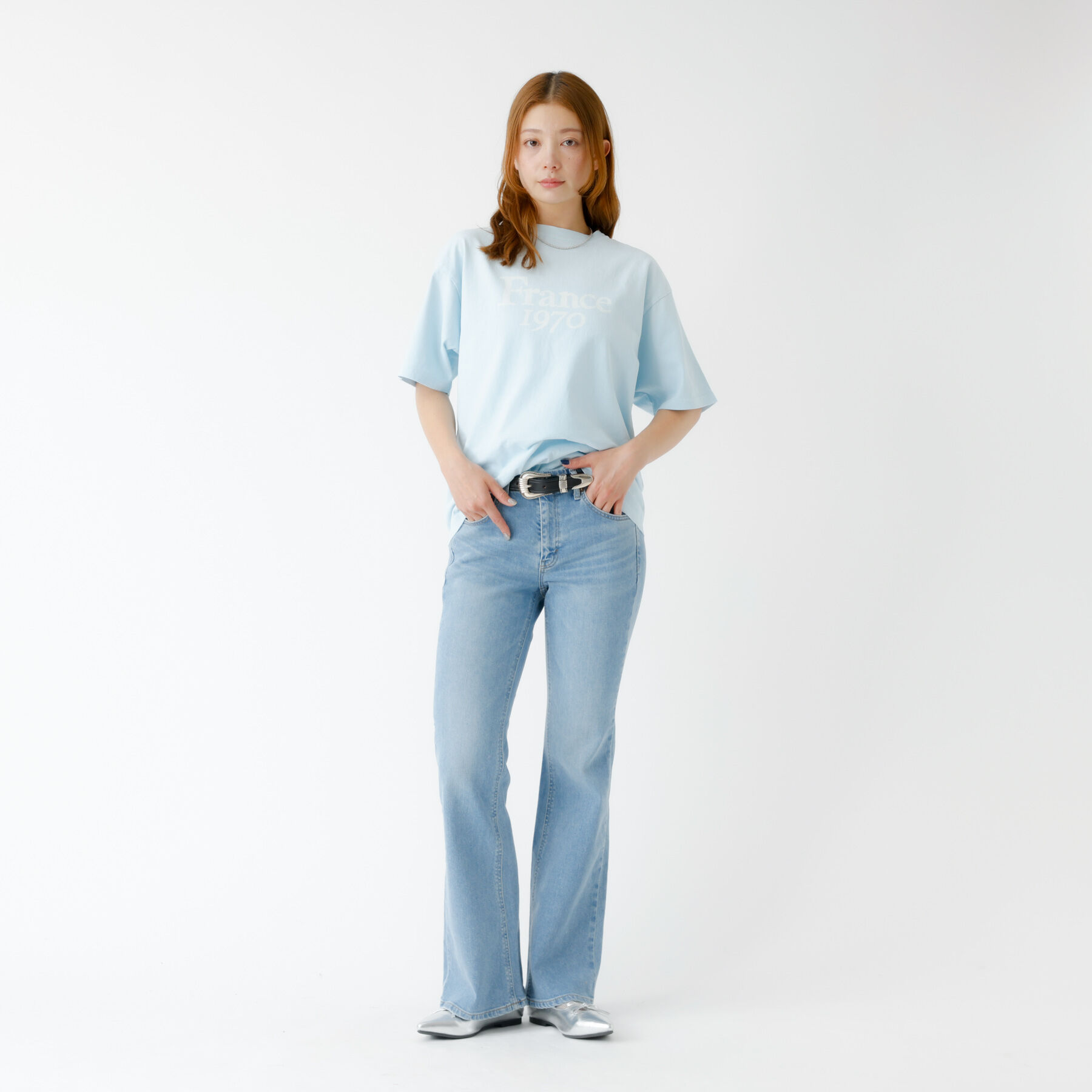 Rouge vif「【REMI RELIEF / レミレリーフ】ロゴTシャツ / SP加工14/天竺」|Tシャツ・カットソー|