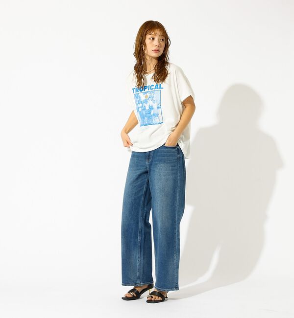 Rouge vif「【Healthy denim / ヘルシーデニム】Pink Pepper Mid」|デニム|