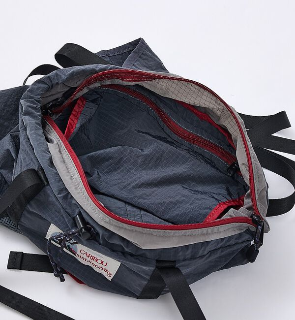 Rouge vif「【CARIBOU MOUNTAINEERING】ウルトラライト2WAYバッグ/ト」|リュック|