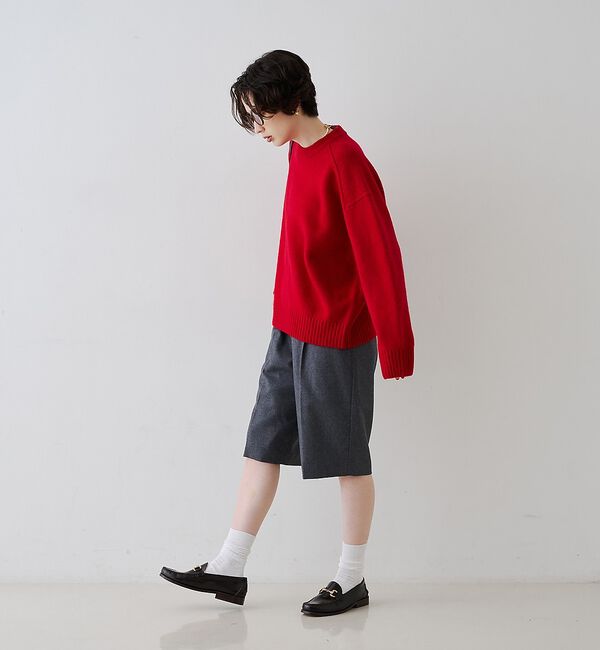 Rouge vif「クィーンズタウンウールクルーネックニットプルオーバー【予約】」|ニット・セーター|