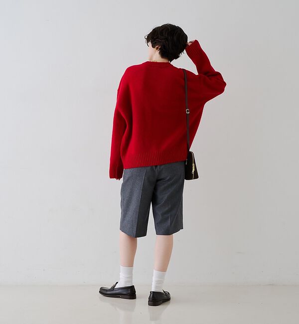 Rouge vif「クィーンズタウンウールクルーネックニットプルオーバー【予約】」|ニット・セーター|