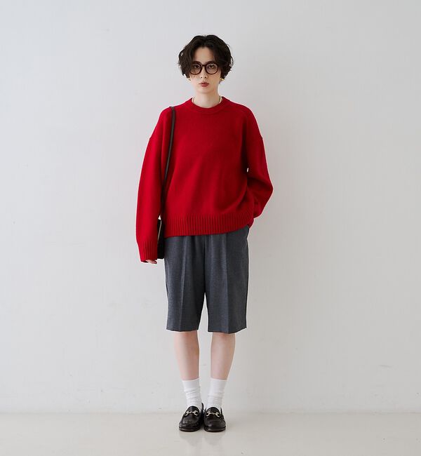 Rouge vif「クィーンズタウンウールクルーネックニットプルオーバー【予約】」|ニット・セーター|