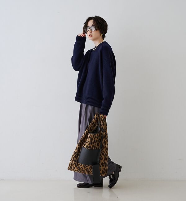 Rouge vif「クィーンズタウンウールクルーネックニットプルオーバー【予約】」|ニット・セーター|