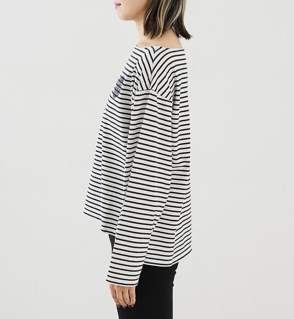 The Store by C' 「【REMI RELIEF】【別注】オフショルボーダープルオーバー」|Tシャツ・カットソー|