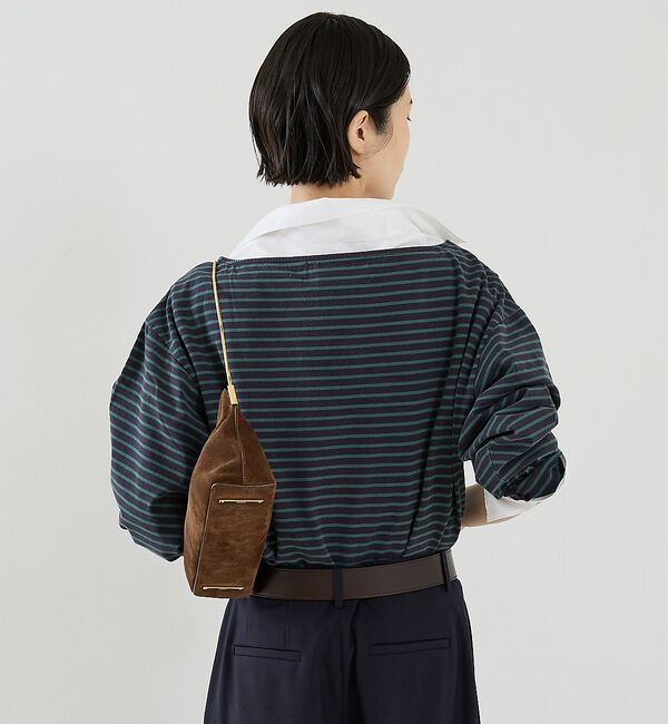 The Store by C' 「【REMI RELIEF】【別注】オフショルボーダープルオーバー」|Tシャツ・カットソー|
