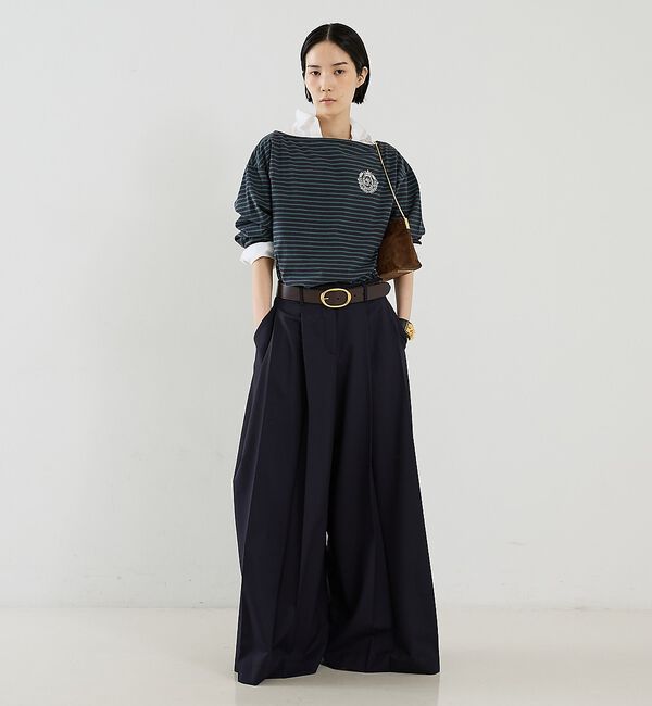 The Store by C' 「【REMI RELIEF】【別注】オフショルボーダープルオーバー」|Tシャツ・カットソー|