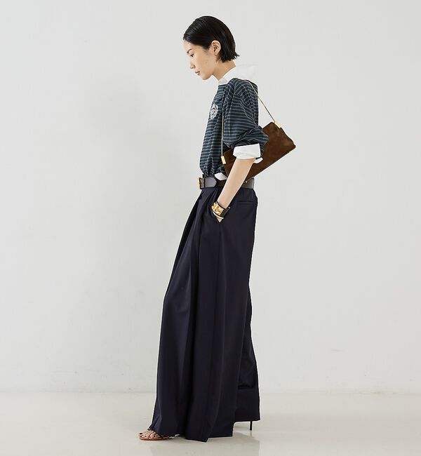 The Store by C' 「【REMI RELIEF】【別注】オフショルボーダープルオーバー」|Tシャツ・カットソー|