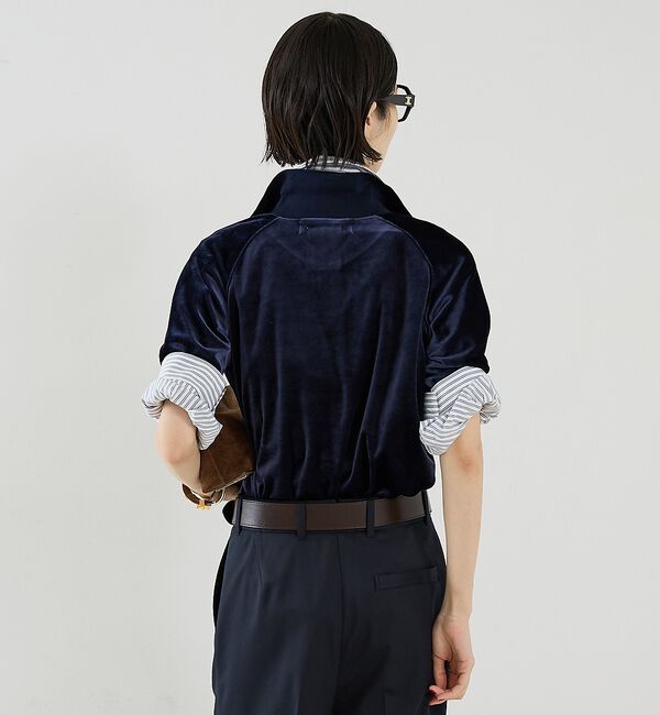 The Store by C' 「【REMI RELIEF】【別注】プレミアムベロアポロ」|ポロシャツ|