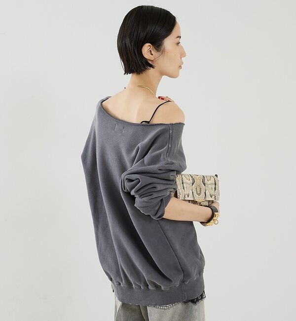 The Store by C' 「【DENIM DELIGHT DAYS】【別注】オフショルダースエット」|スウェット・ジャージ|