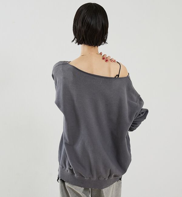 The Store by C' 「【DENIM DELIGHT DAYS】【別注】オフショルダースエット」|スウェット・ジャージ|