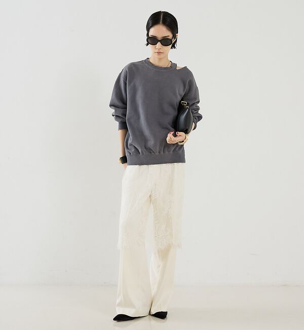 The Store by C' 「【DENIM DELIGHT DAYS】【別注】スリットショルダースエット」|スウェット・ジャージ|