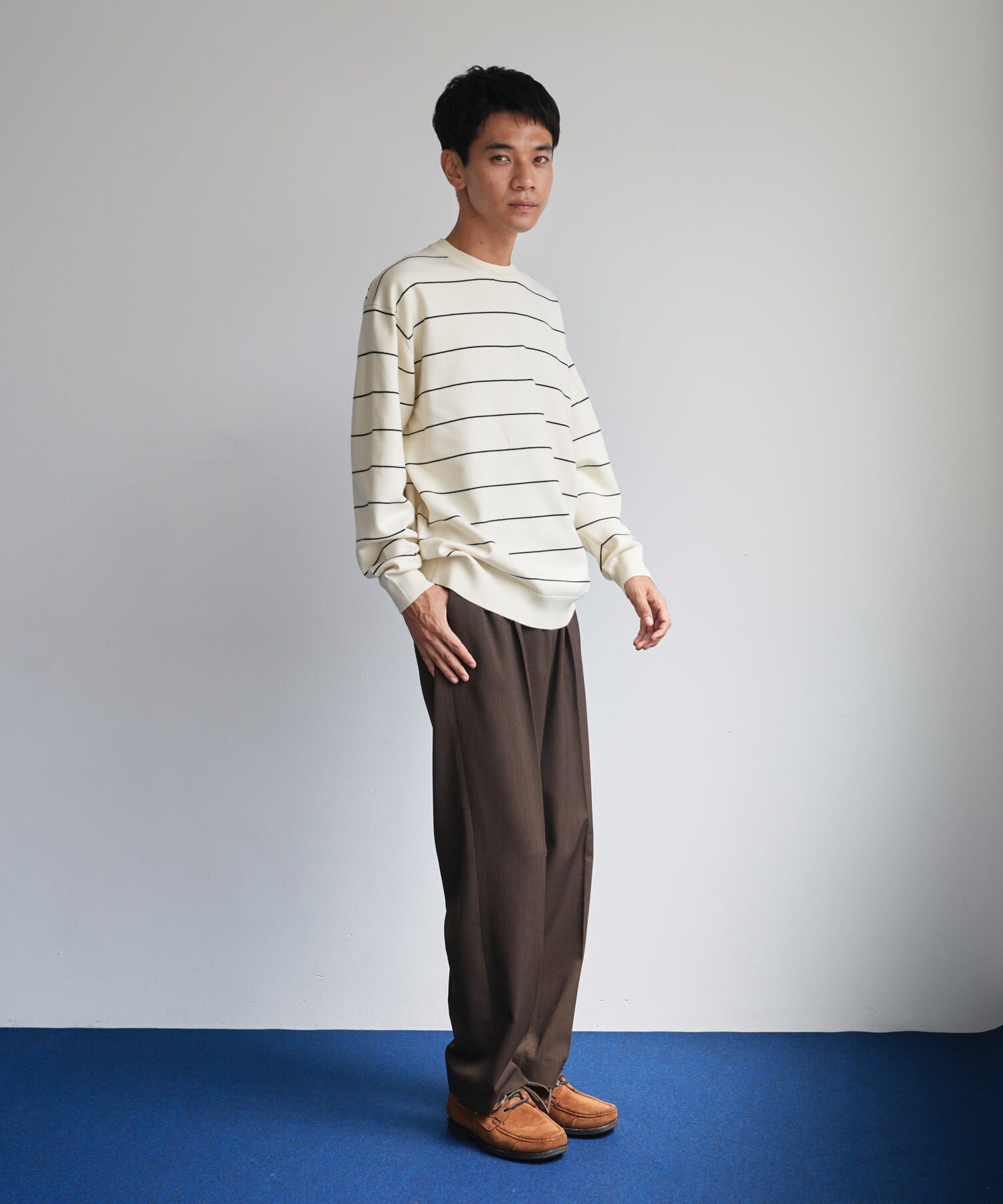 URBAN RESEARCH DOORS「『仁村紗和さん着用』『UR TECH 200日ニット』クルーネック」|ニット・セーター|