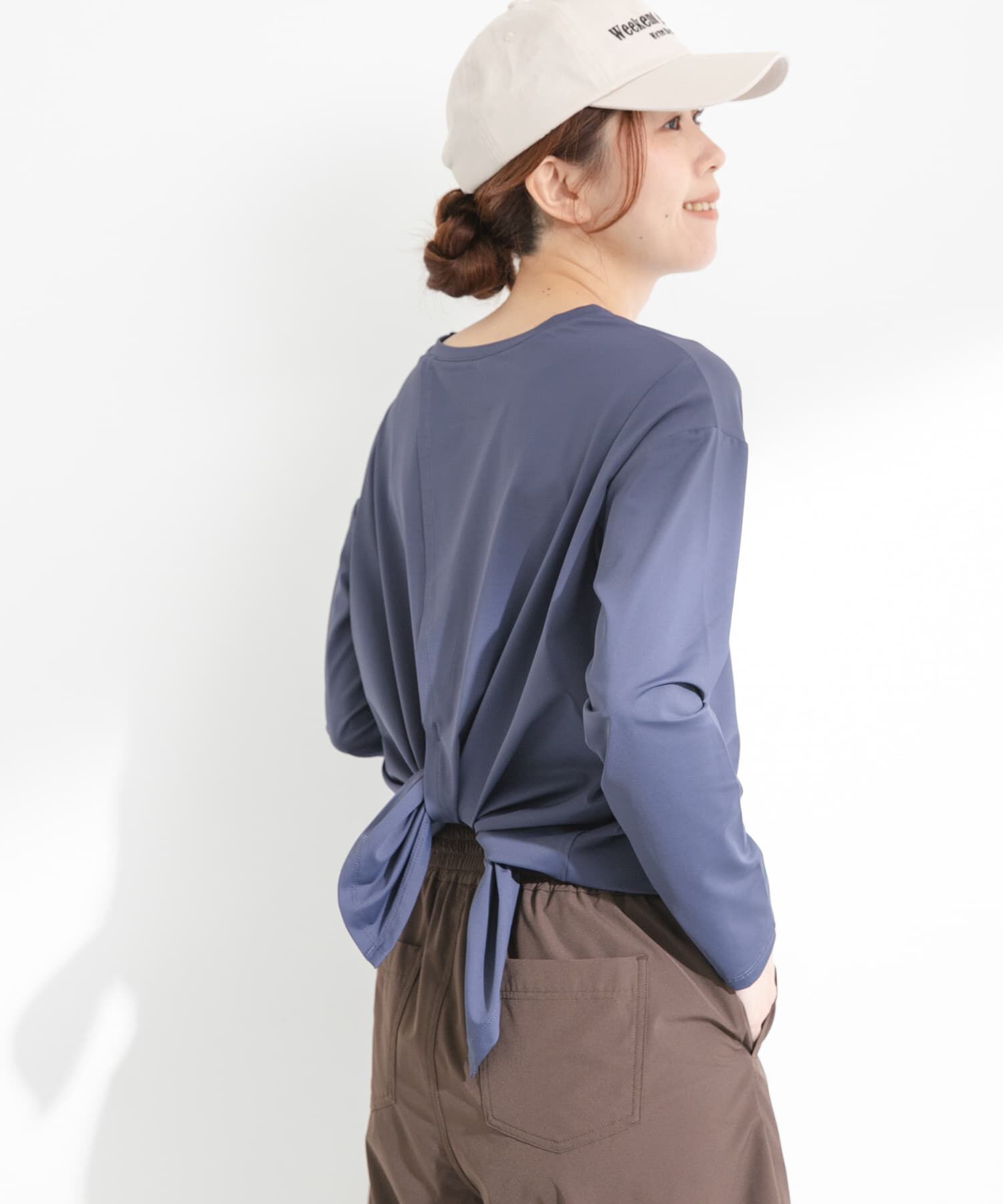 Sonny Label 「SLAB　バックデザインラッシュガード」|Tシャツ・カットソー|ネイビー