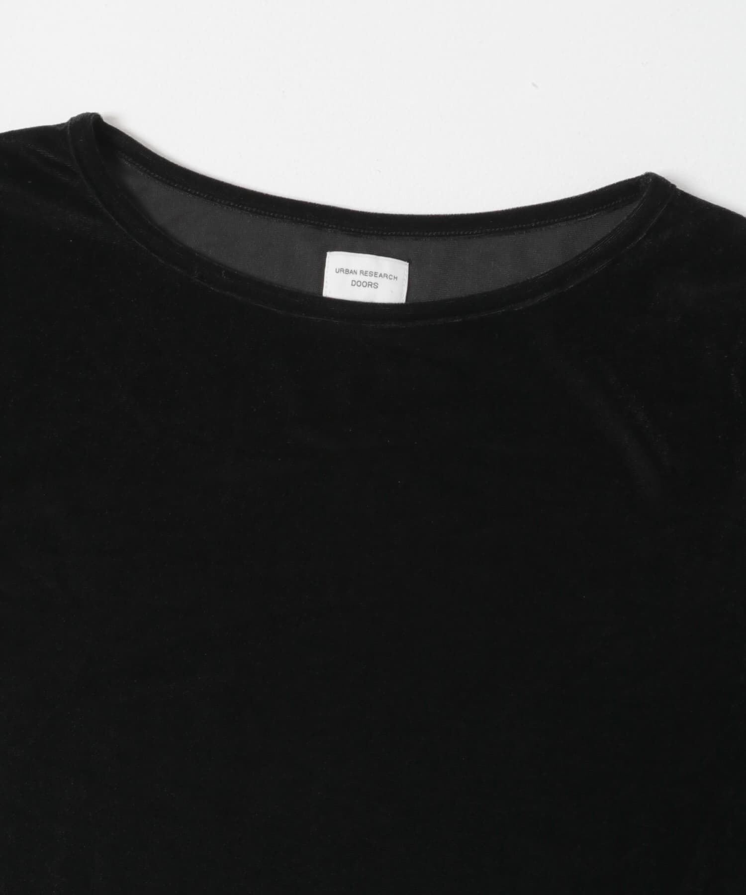 URBAN RESEARCH DOORS「シアーベロアプルオーバー」|Tシャツ・カットソー|