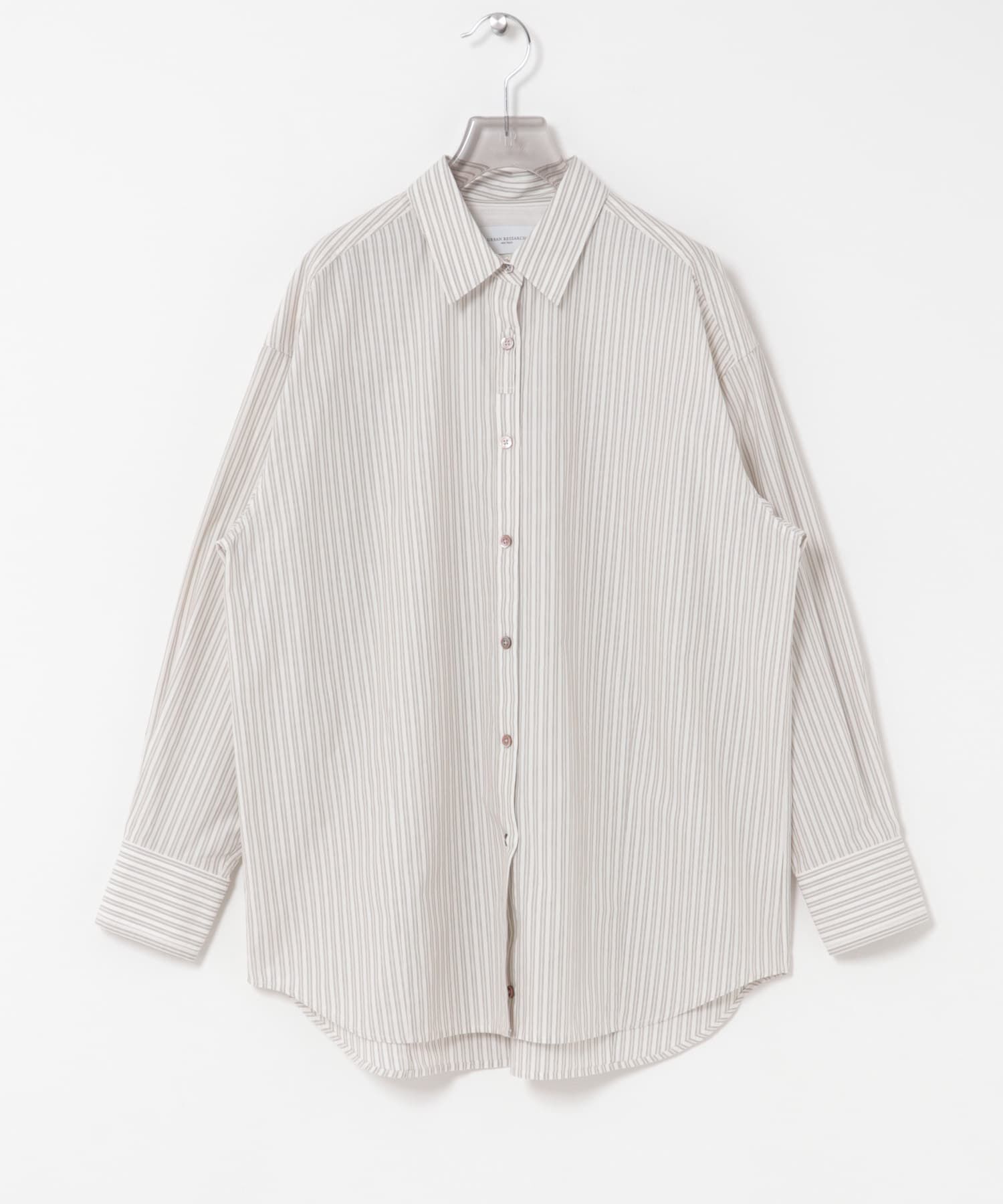 URBAN RESEARCH「new basic　QUIET STRIPE SHIRTS」|シャツ・ブラウス|