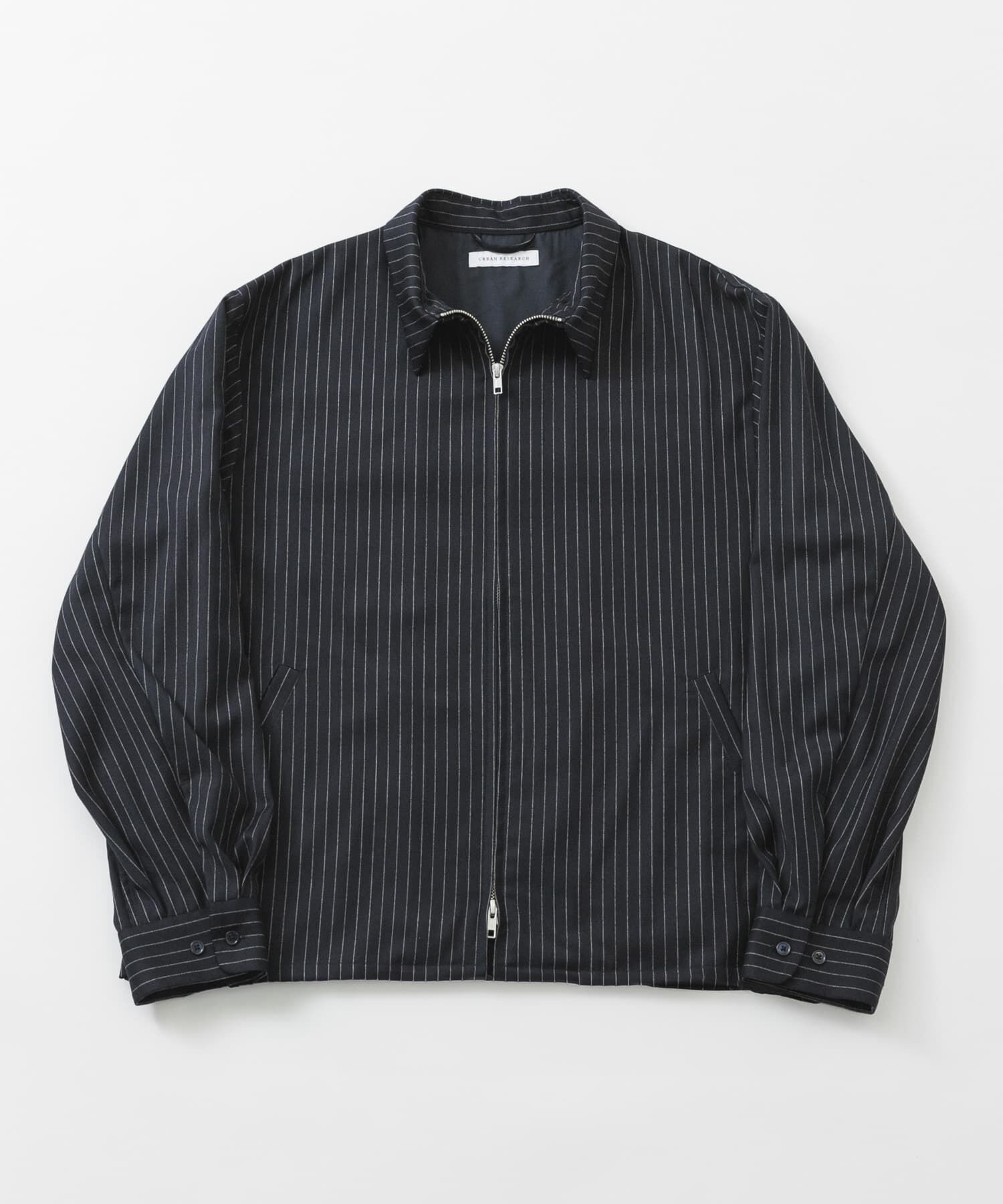URBAN RESEARCH「WOOL BLEND SPORTS JACKET」|ブルゾン・スタジャン|ブルー系その他