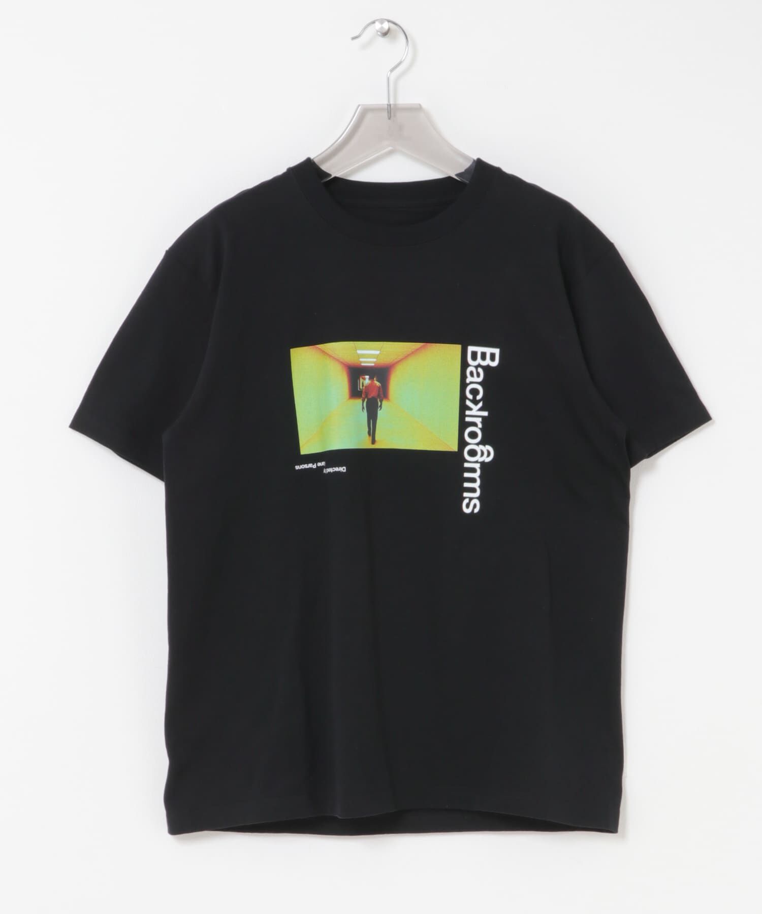 URBAN RESEARCH「URBAN RESEARCH&times;Backrooms&times;A24　INTO THE FLIPSIDE T-SHIRTS」|Tシャツ・カットソー|ブラック