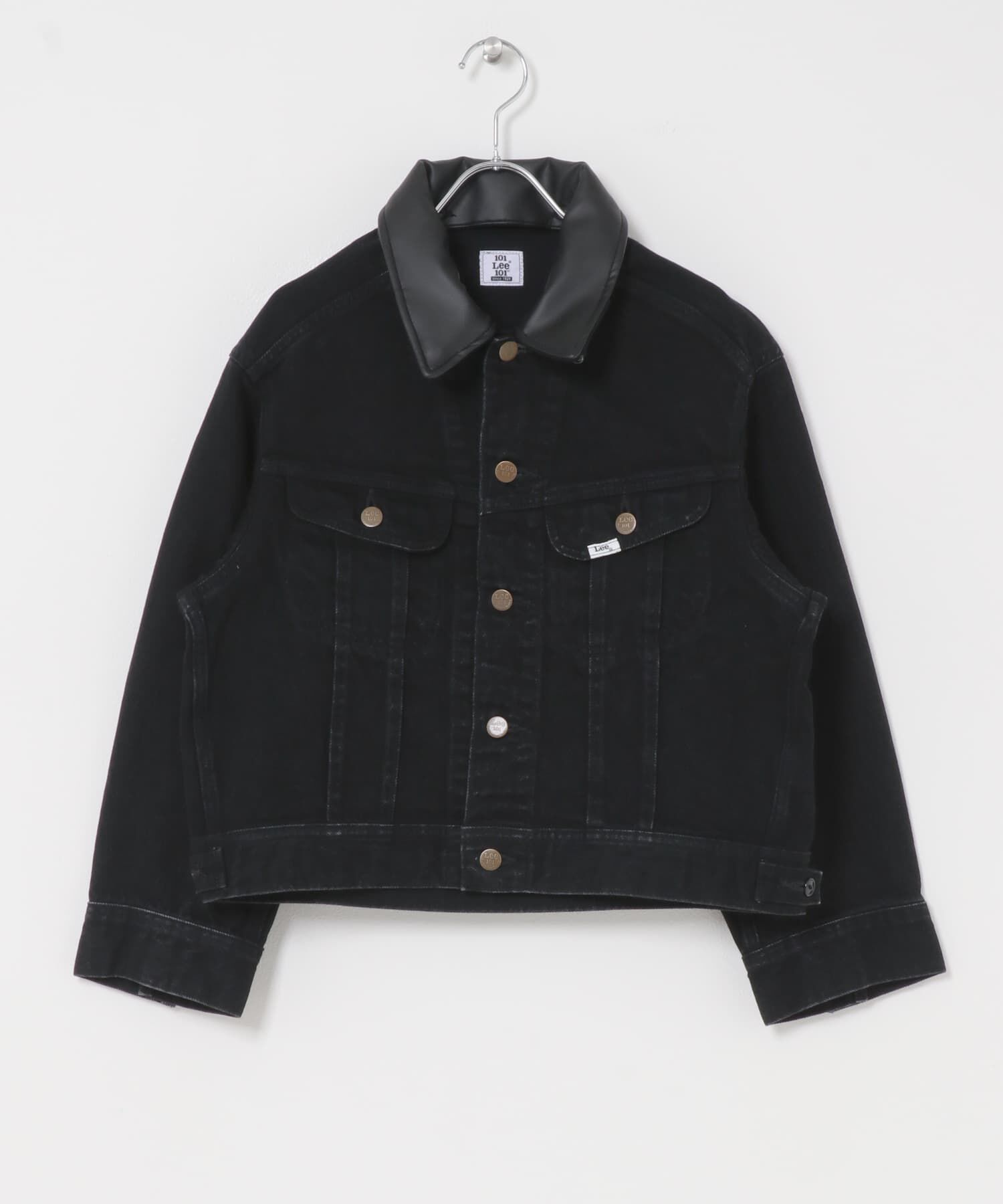URBAN RESEARCH ROSSO「『別注』Lee&times;ROSSO　2WAY COLLAR SHORT JACKET」|デニムジャケット|