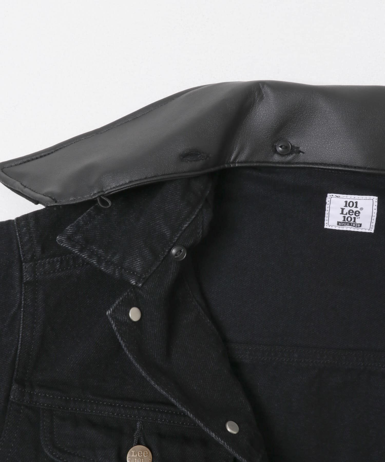 URBAN RESEARCH ROSSO「『別注』Lee&times;ROSSO　2WAY COLLAR SHORT JACKET」|デニムジャケット|