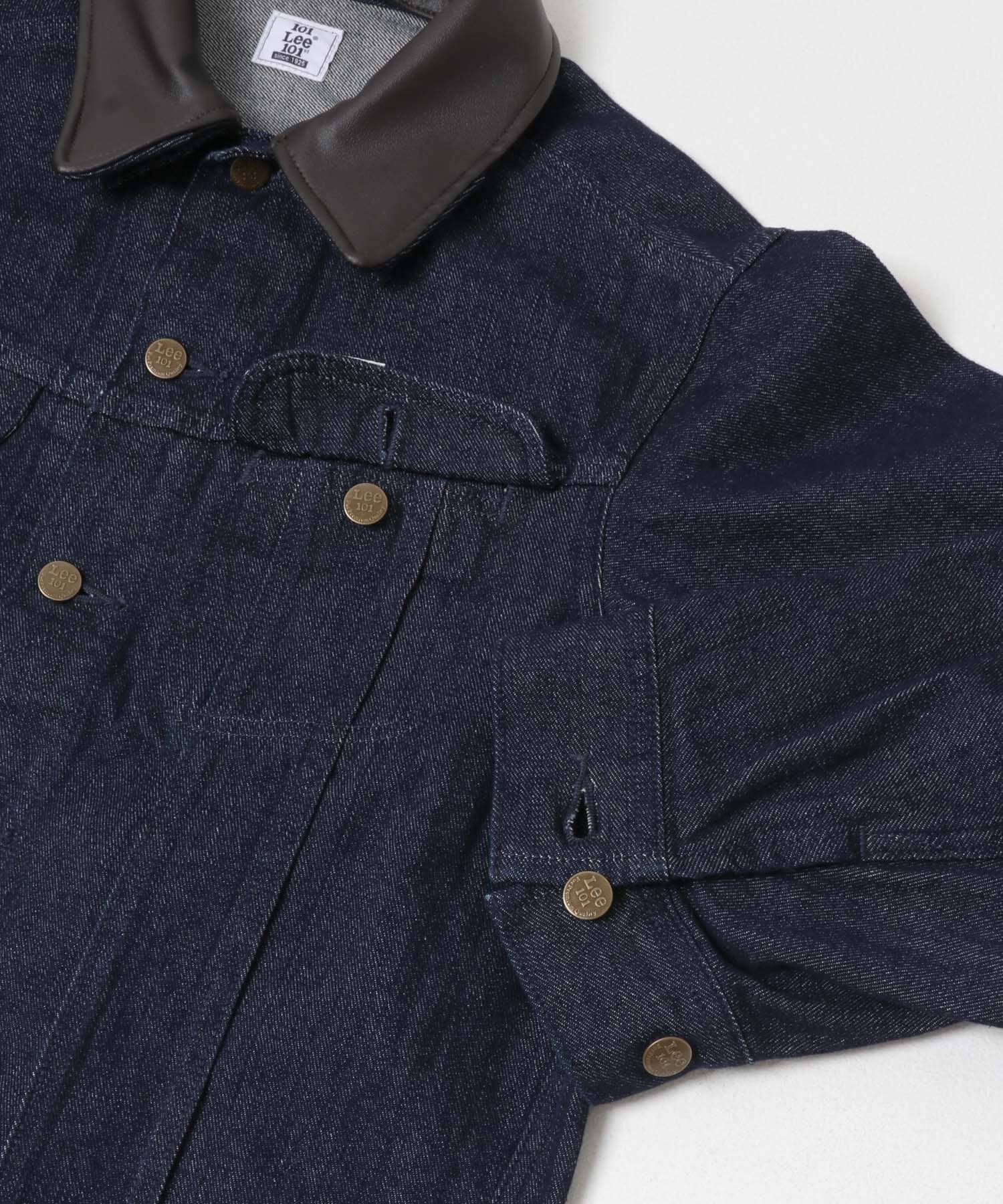 URBAN RESEARCH ROSSO「『別注』Lee&times;ROSSO　2WAY COLLAR JACKET」|デニムジャケット|