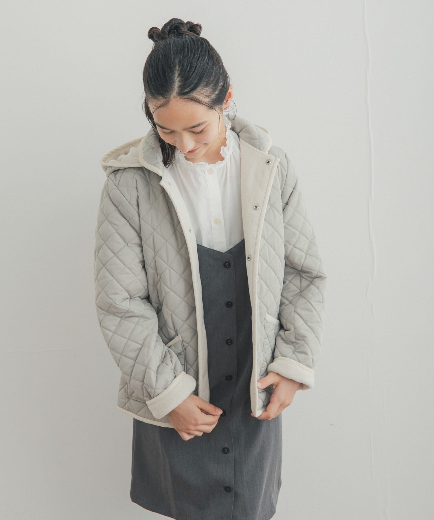 URBAN RESEARCH DOORS「『150サイズ』キルトジャケット(KIDS)」|その他|
