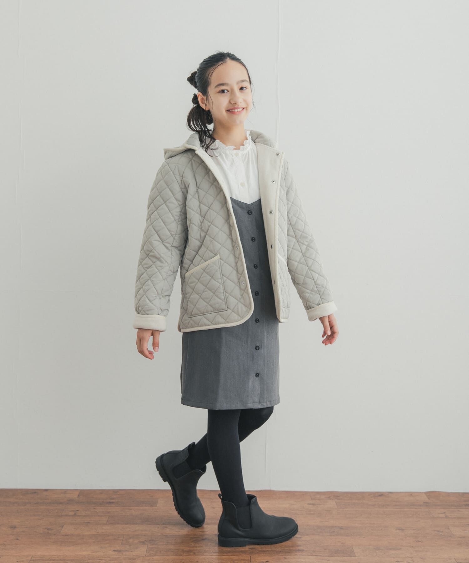 URBAN RESEARCH DOORS「『150サイズ』キルトジャケット(KIDS)」|その他|