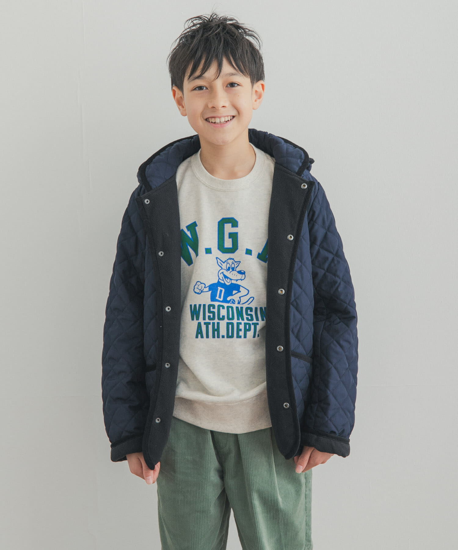 URBAN RESEARCH DOORS「『150サイズ』キルトジャケット(KIDS)」|その他|