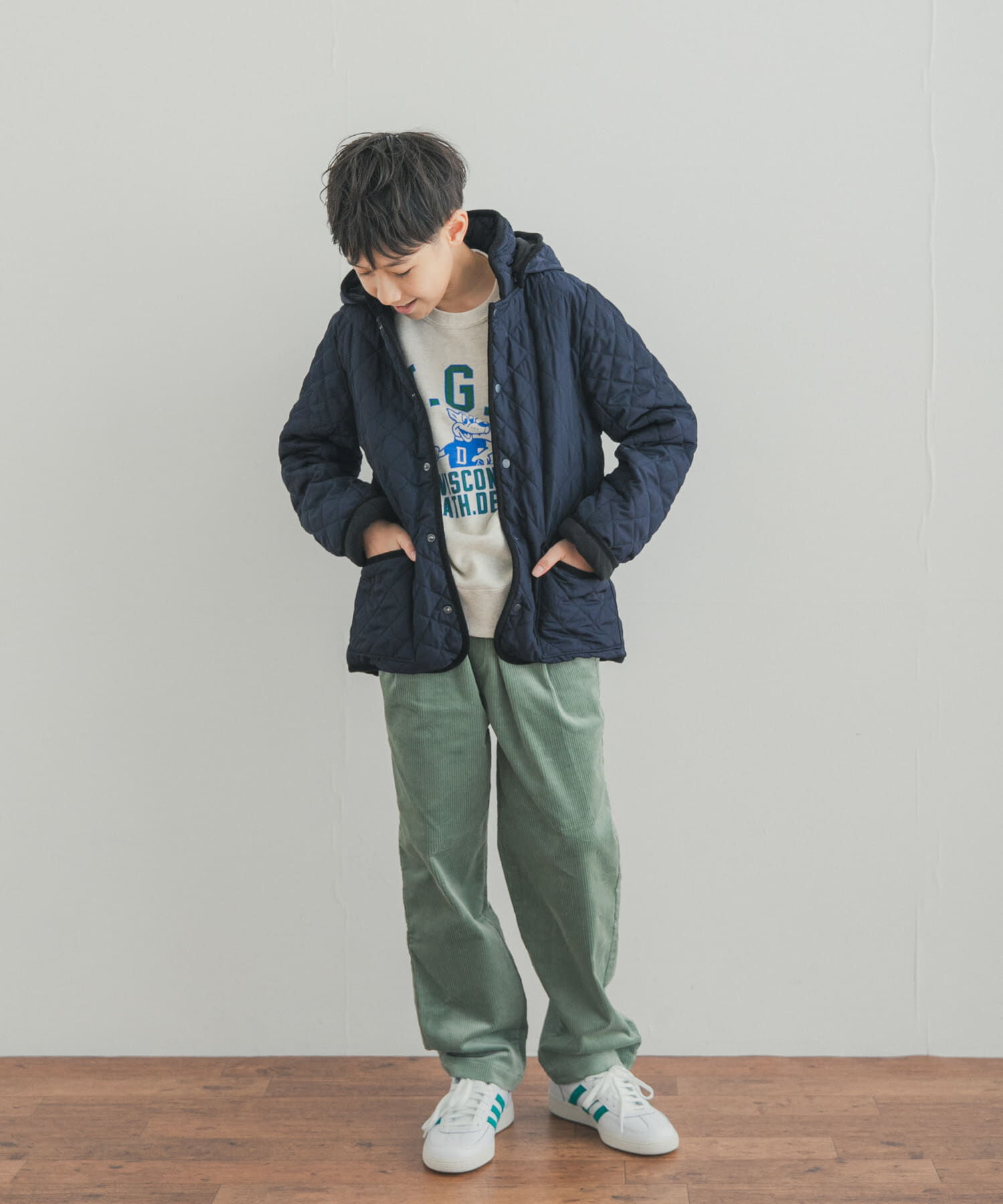 URBAN RESEARCH DOORS「『150サイズ』キルトジャケット(KIDS)」|その他|