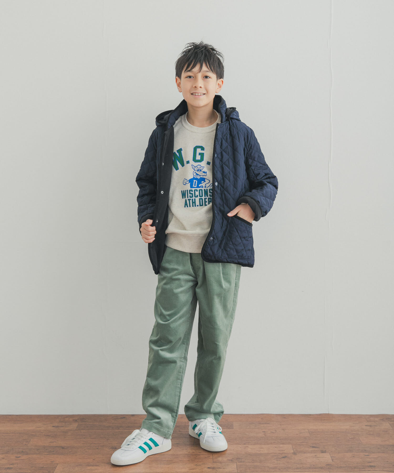 URBAN RESEARCH DOORS「『150サイズ』キルトジャケット(KIDS)」|その他|