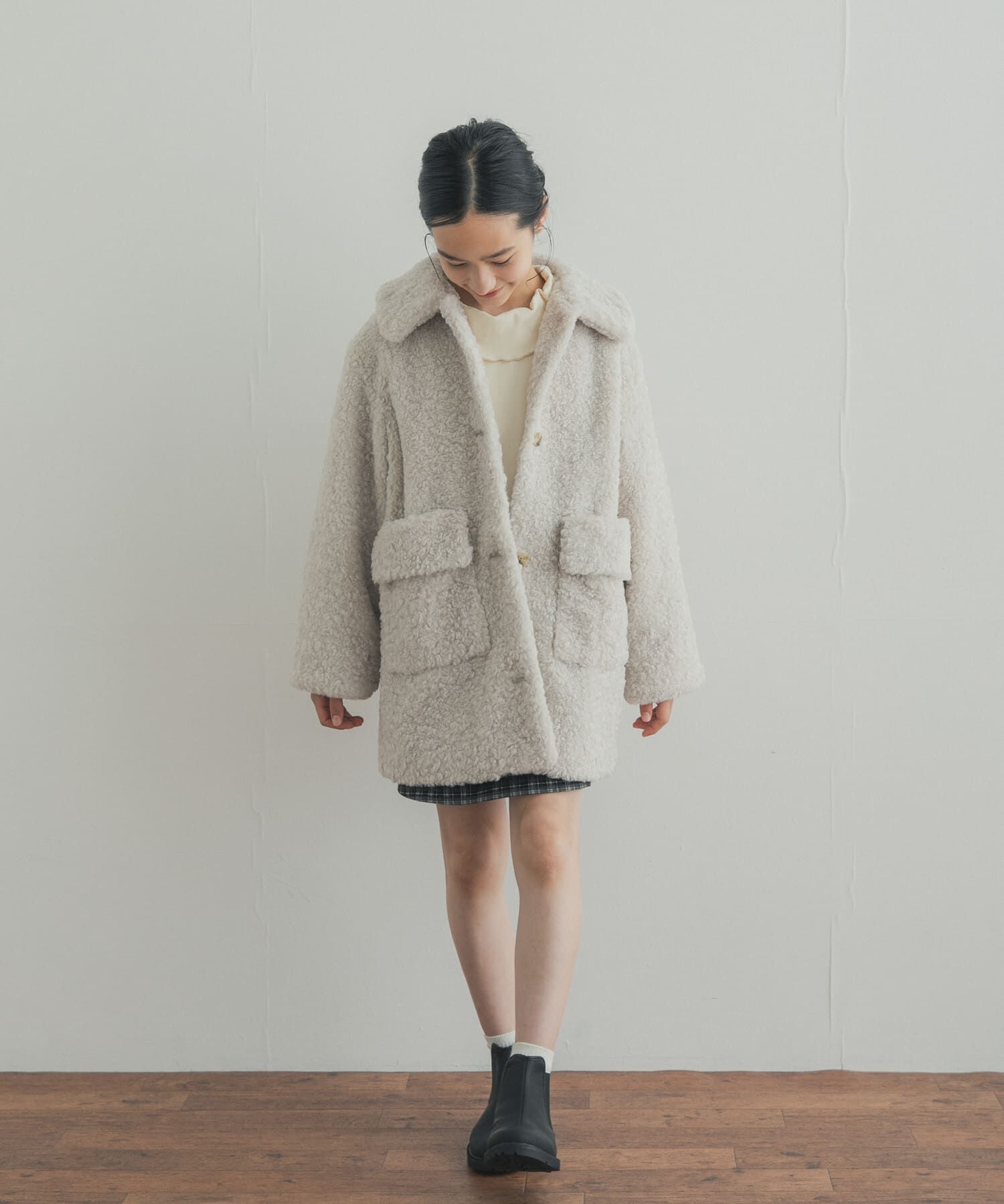 URBAN RESEARCH DOORS「『150サイズ』ボアコート(KIDS)」|その他|