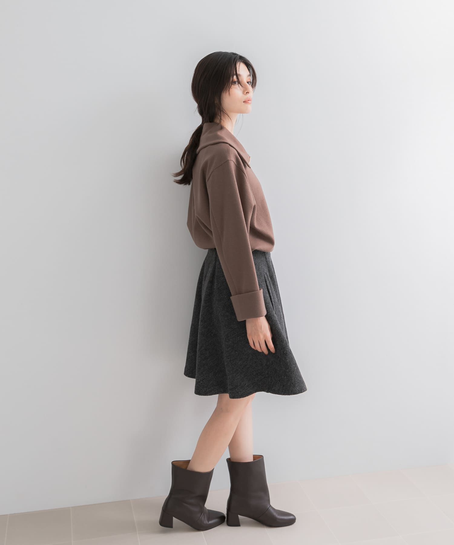 URBAN RESEARCH ROSSO「ウールジャージーZIPプルオーバー」|その他|