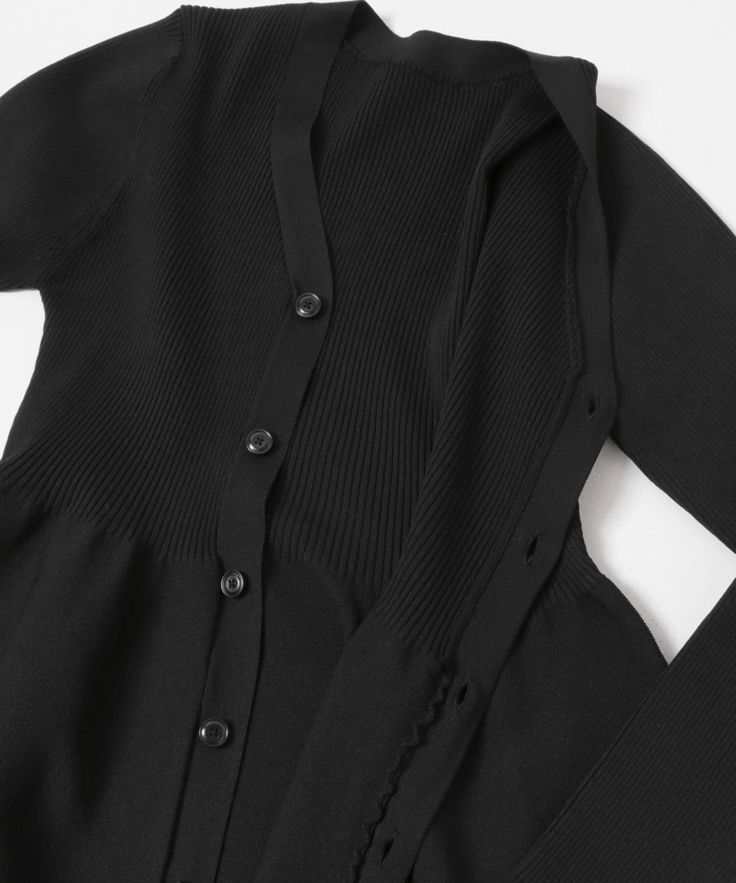 URBAN RESEARCH ROSSO「ボタンデザインフォルムニットワンピース」|ワンピース|