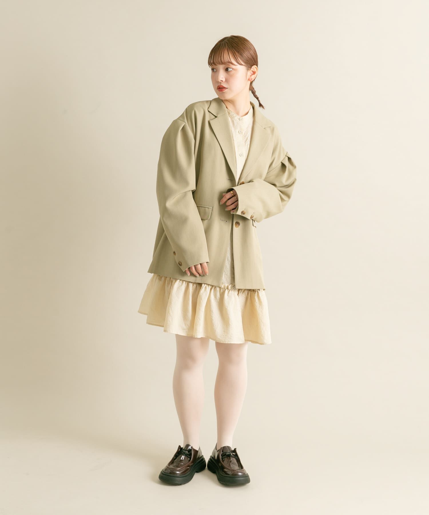  「ショルダータックBIGジャケット」|その他|
