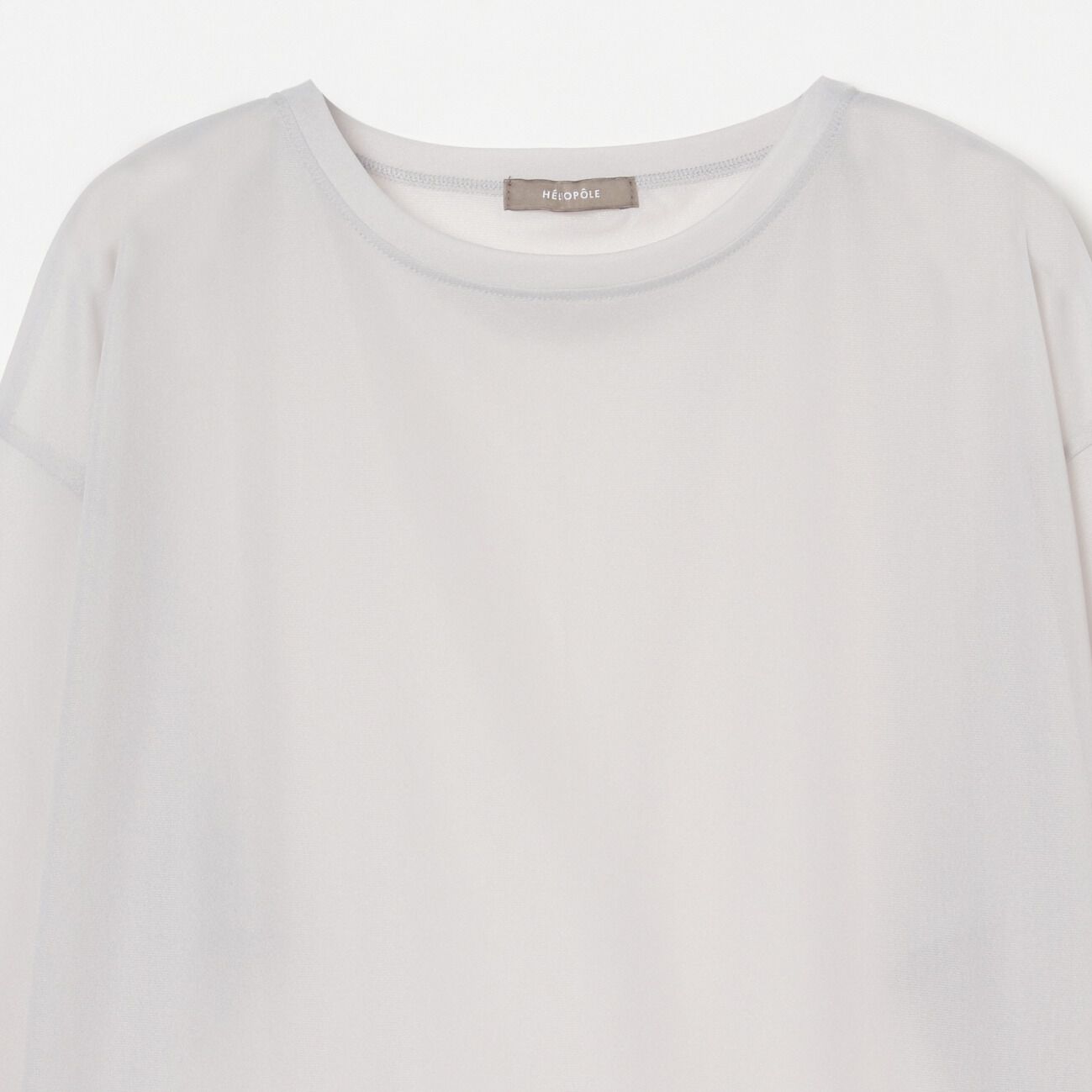 HELIOPOLE「HELIOPOLE SHEER LONG SLEEVE TEE」|Tシャツ・カットソー|