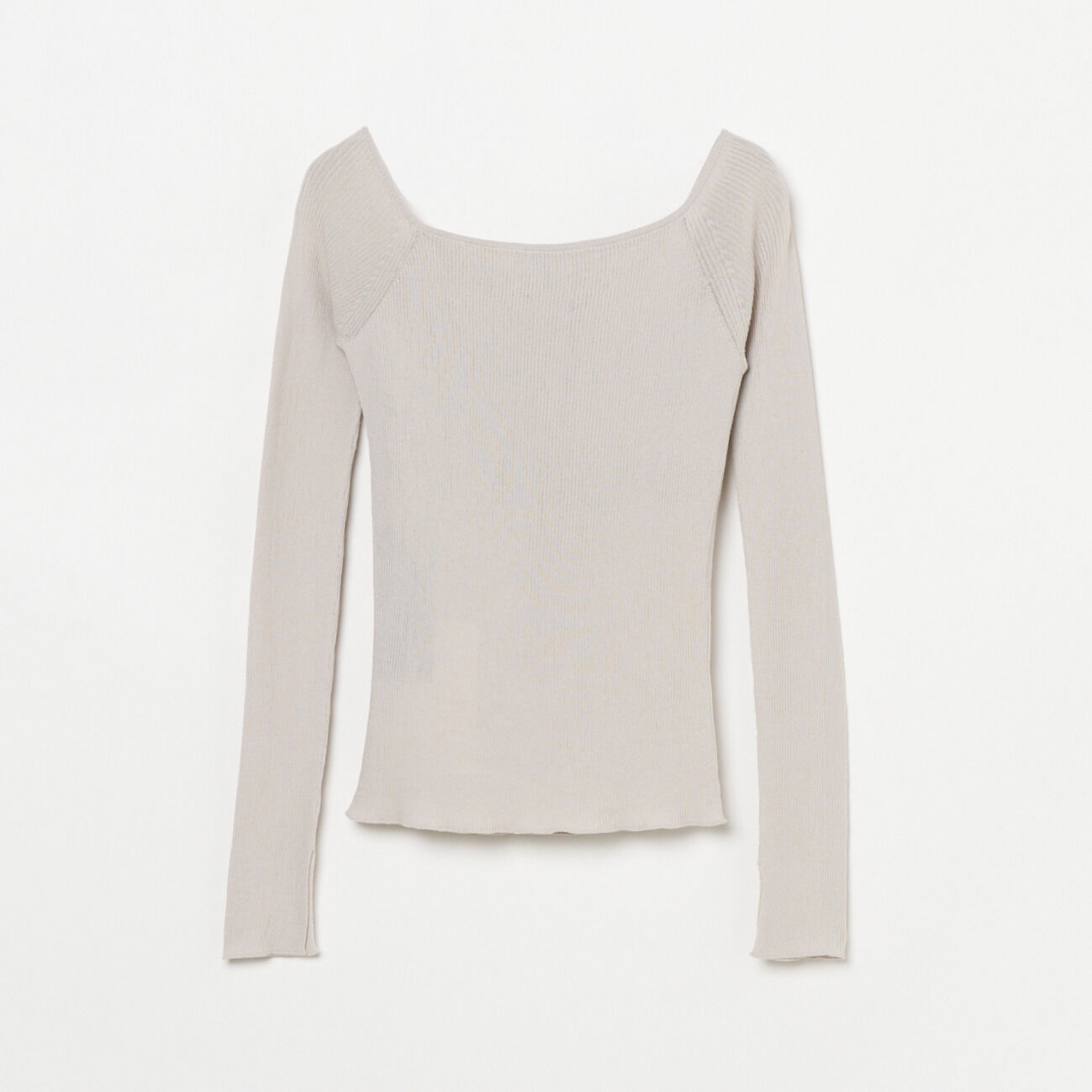  「NICENICE MOMENT OPEN SHOULDER LS」|Tシャツ・カットソー|