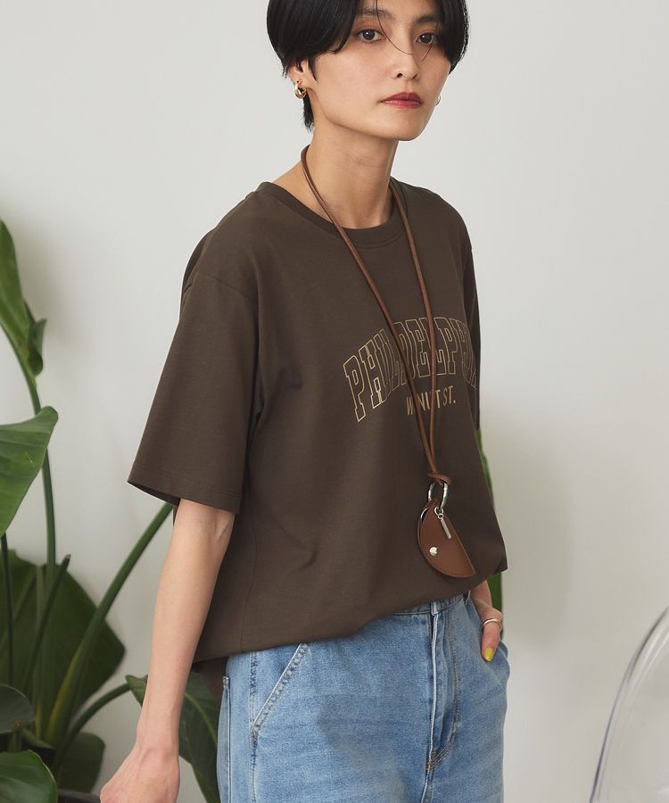 AMERICAN HOLIC「【マルチ機能】カレッジロゴTシャツ」|Tシャツ・カットソー|
