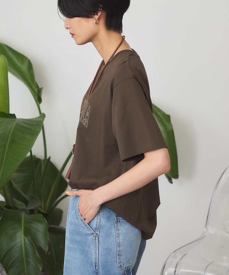 AMERICAN HOLIC「【マルチ機能】カレッジロゴTシャツ」|Tシャツ・カットソー|
