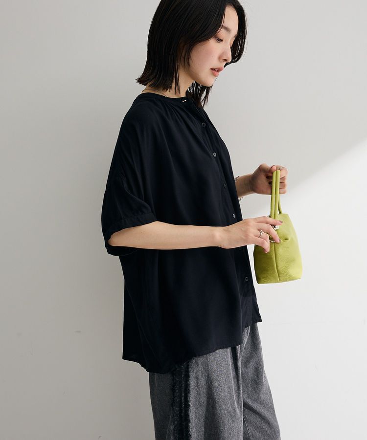 Green Parks「【WEB限定】アソート柄さらっとレーヨンブラウスⅡ」|シャツ・ブラウス|