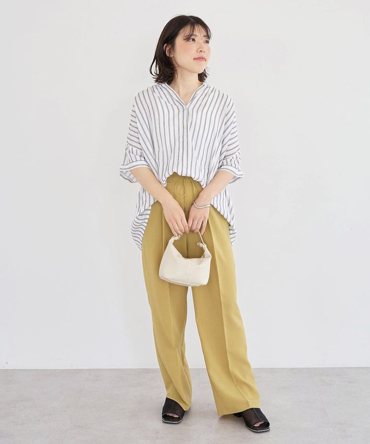 Green Parks「【WEB限定】アソート柄さらっとレーヨンブラウスⅡ」|シャツ・ブラウス|