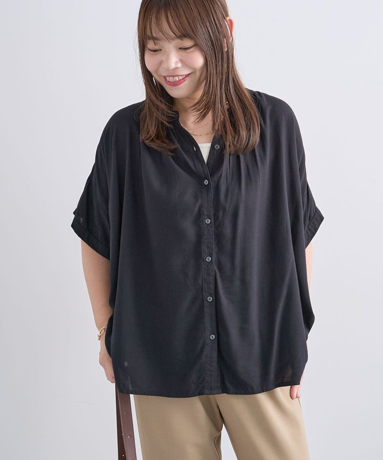 Green Parks「【WEB限定】アソート柄さらっとレーヨンブラウスⅡ」|シャツ・ブラウス|