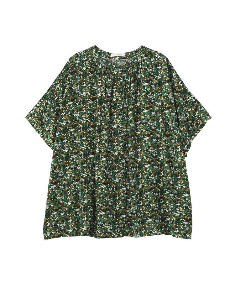 Green Parks「【WEB限定】アソート柄さらっとレーヨンブラウスⅡ」|シャツ・ブラウス|