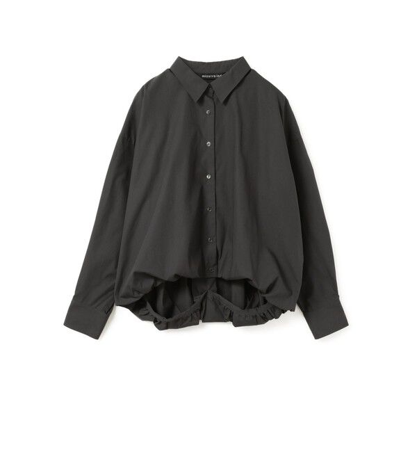 mizuiro ind「mizuiro ind ロングスリーブバルーンシャツ」|シャツ・ブラウス|