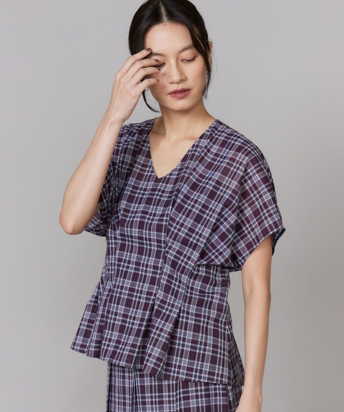 INED「ｳｴｽﾄﾀｯｸﾌﾞﾗｳｽ《la veille by SUPERIOR CLOSET》|着るだけでｽﾀｲﾙ  」|シャツ・ブラウス|ソノタ9