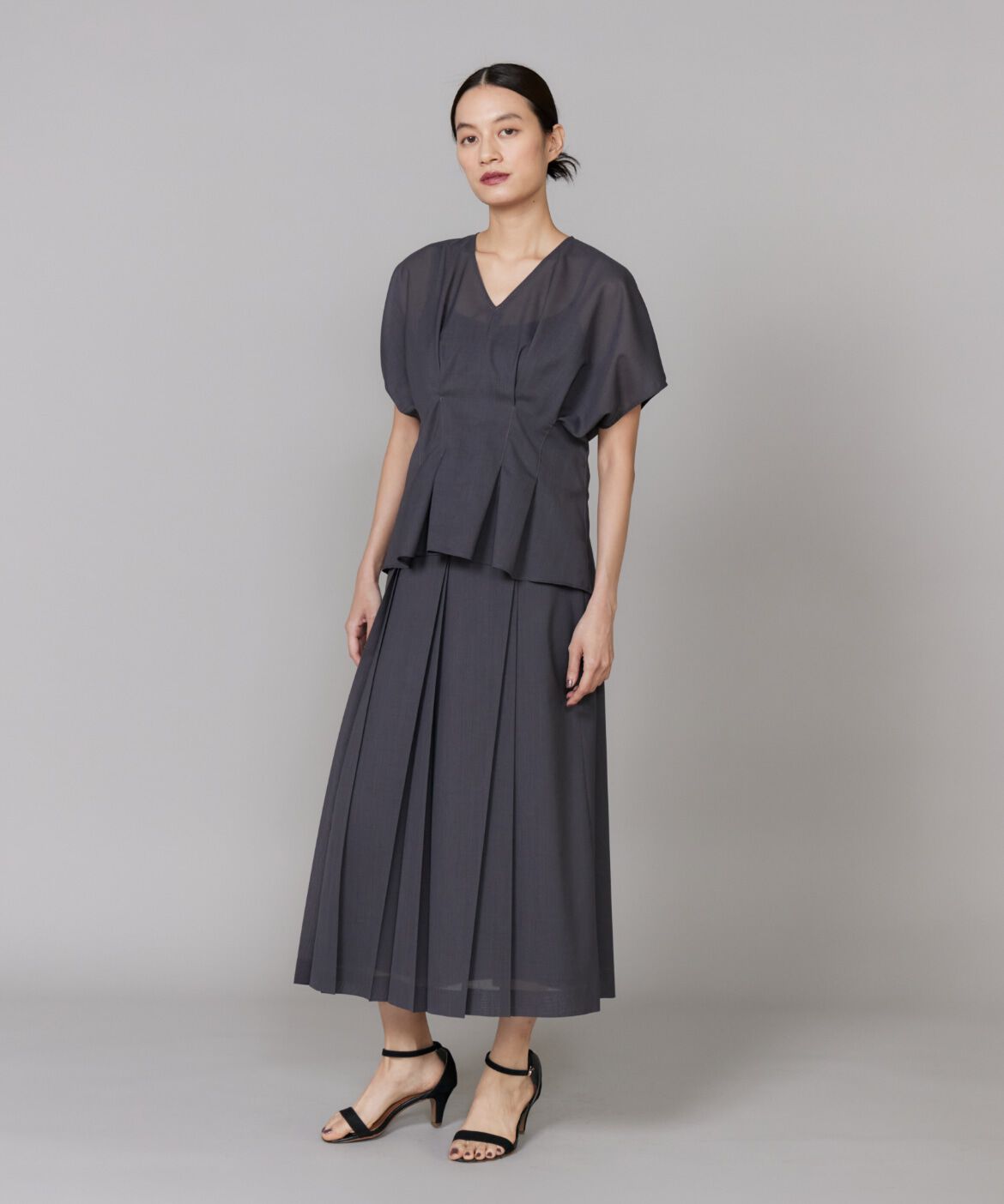INED「ｳｴｽﾄﾀｯｸﾌﾞﾗｳｽ《la veille by SUPERIOR CLOSET》|着るだけでｽﾀｲﾙ  」|シャツ・ブラウス|