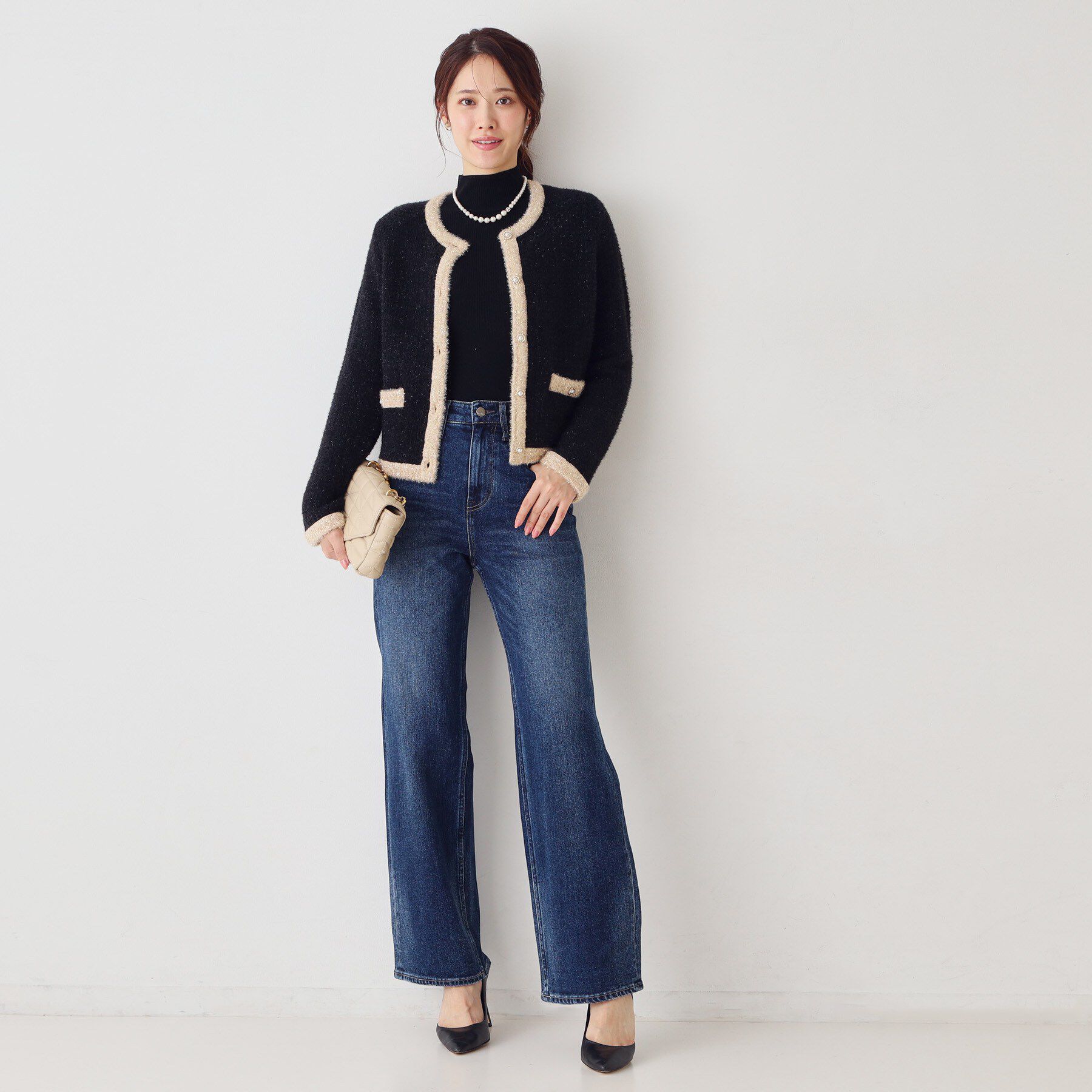 COUP DE CHANCE「【Healthy DENIM】Aquaフレアパンツ」|デニム|