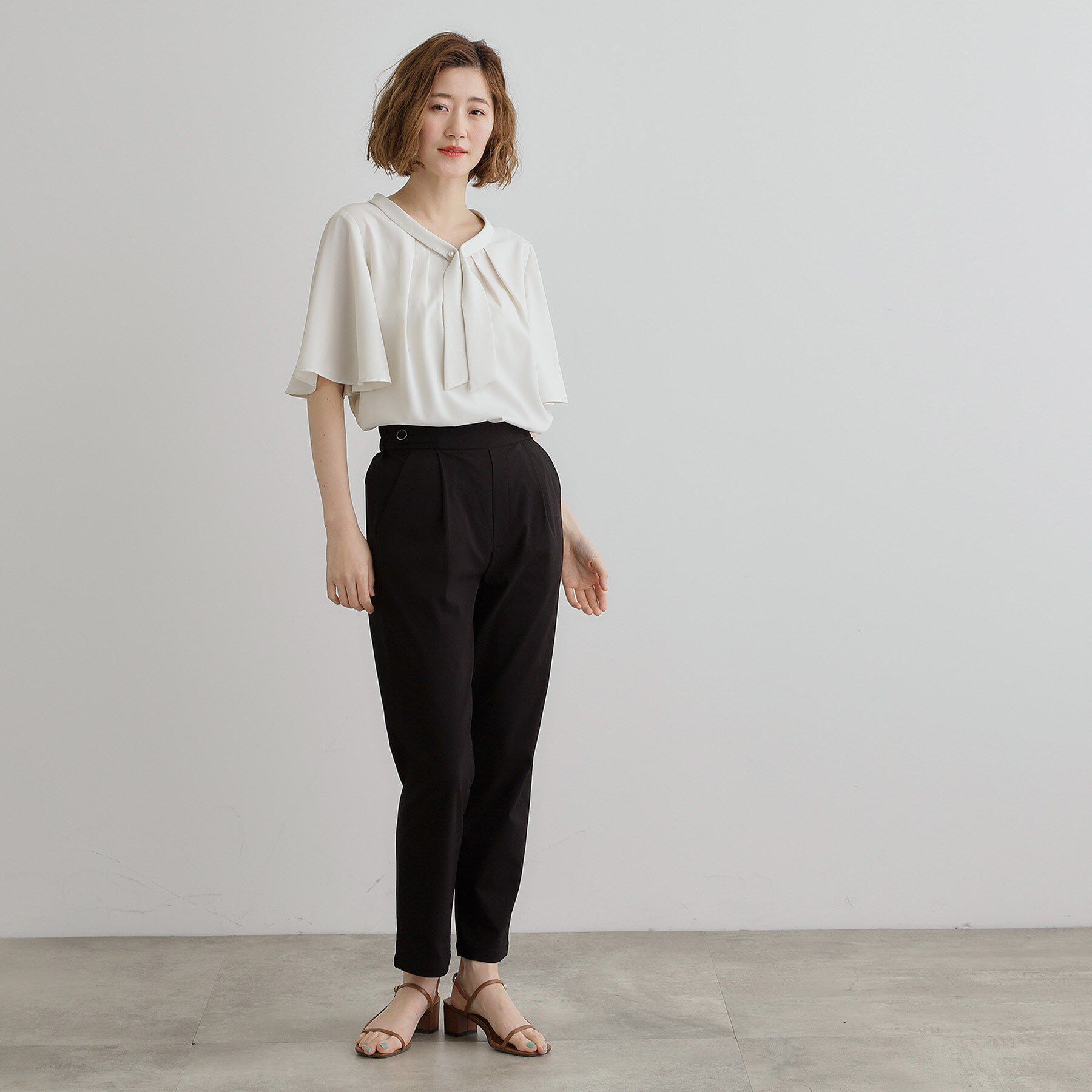 grove「【冷感】サマーハイパーストレッチテーパードパンツ」|その他|